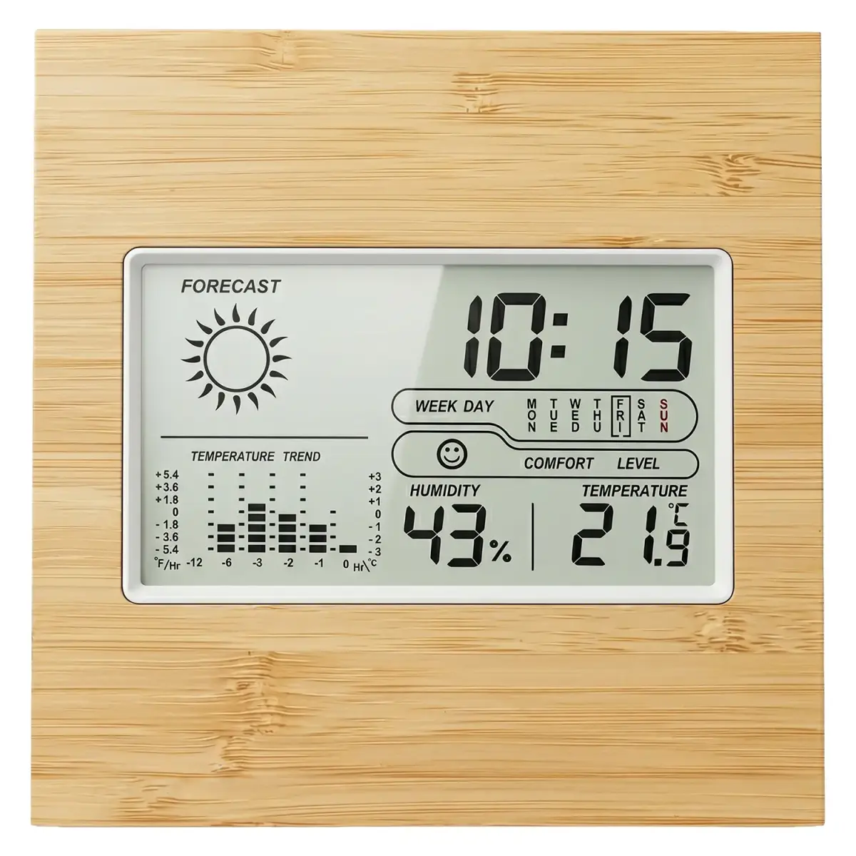 Setty Bamboo Weather Station Y2052