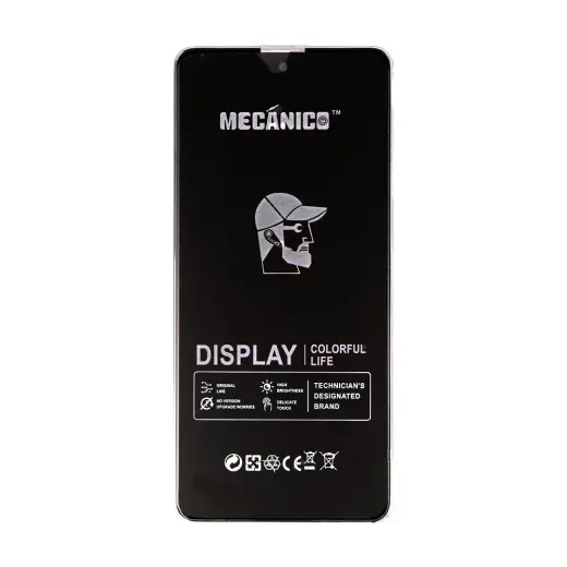 Mecanico LCD Screen T2O for Samsung Galaxy A73 5G black with frame