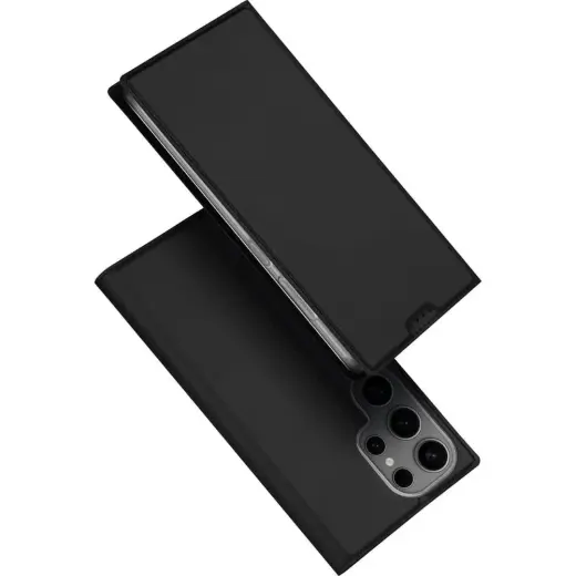 Dux Ducis Skin Pro чехол-книжка для телефона Samsung Galaxy S25 Ultra (S938) чёрный
