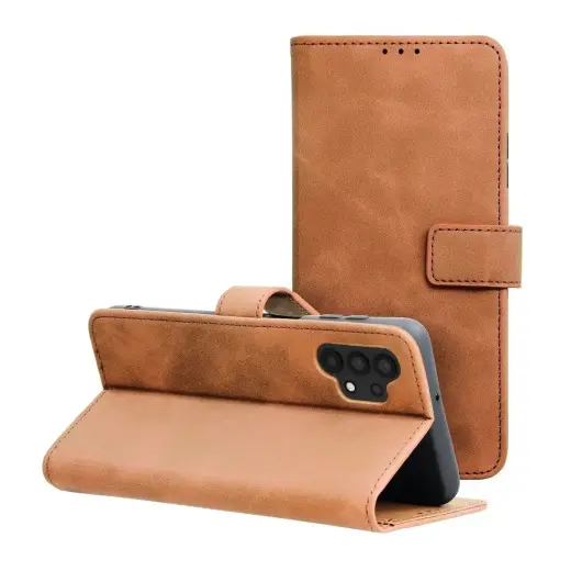 TENDER book type phone case for Samsung Galaxy A32 4G (A325) brown