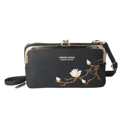 Knitted bag for phone GCW16 black