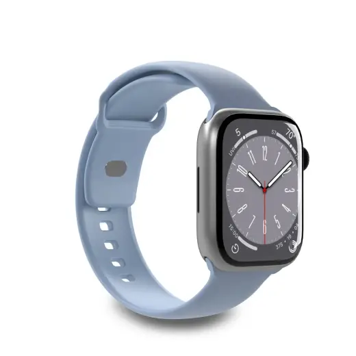 Puro Icon nutikella rihm Apple Watch (38/40/41 mm) jaoks | silikoonist | sinine