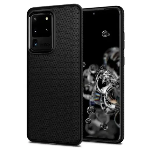 Spigen Liquid Air Samsung S20 Ultra czarny mat|black matte ACS00712