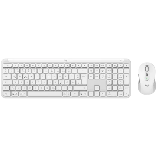 LOGITECH Signature Slim Combo MK950 - OFF WHITE - US INT'L - 2.4GHZ/BT - INTNL-973