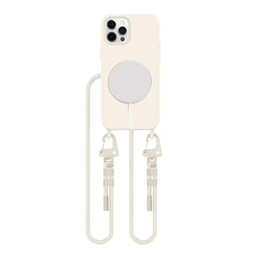 Tech-Protect MagNecklace MagSafe Case for iPhone 12 | 12 Pro - Beige
