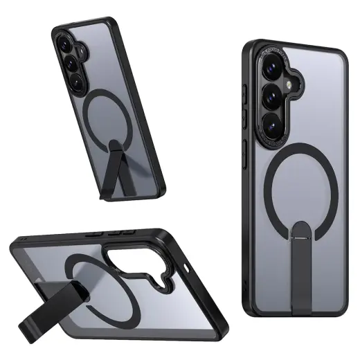 Hybrid Armor X telefoni ümbris alusega ja MagSafe toega ja Samsung Galaxy A57 must