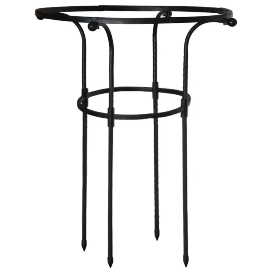 BESK Support for houseplants D20/D40cm H65cm, black