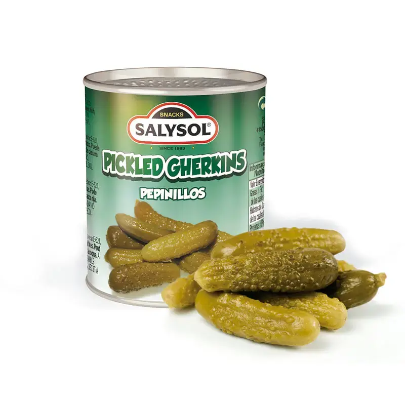 Marinēti gurķīši SALYSOL, 120g/50g