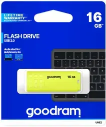 GoodRam pendrive 16GB UME2 USB 2.0 yellow