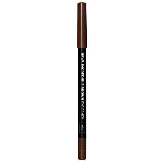Wibo, Incredible, Eyeliner, Matte, Kajal Eye Pencil, 03, Brown, 0.5 g