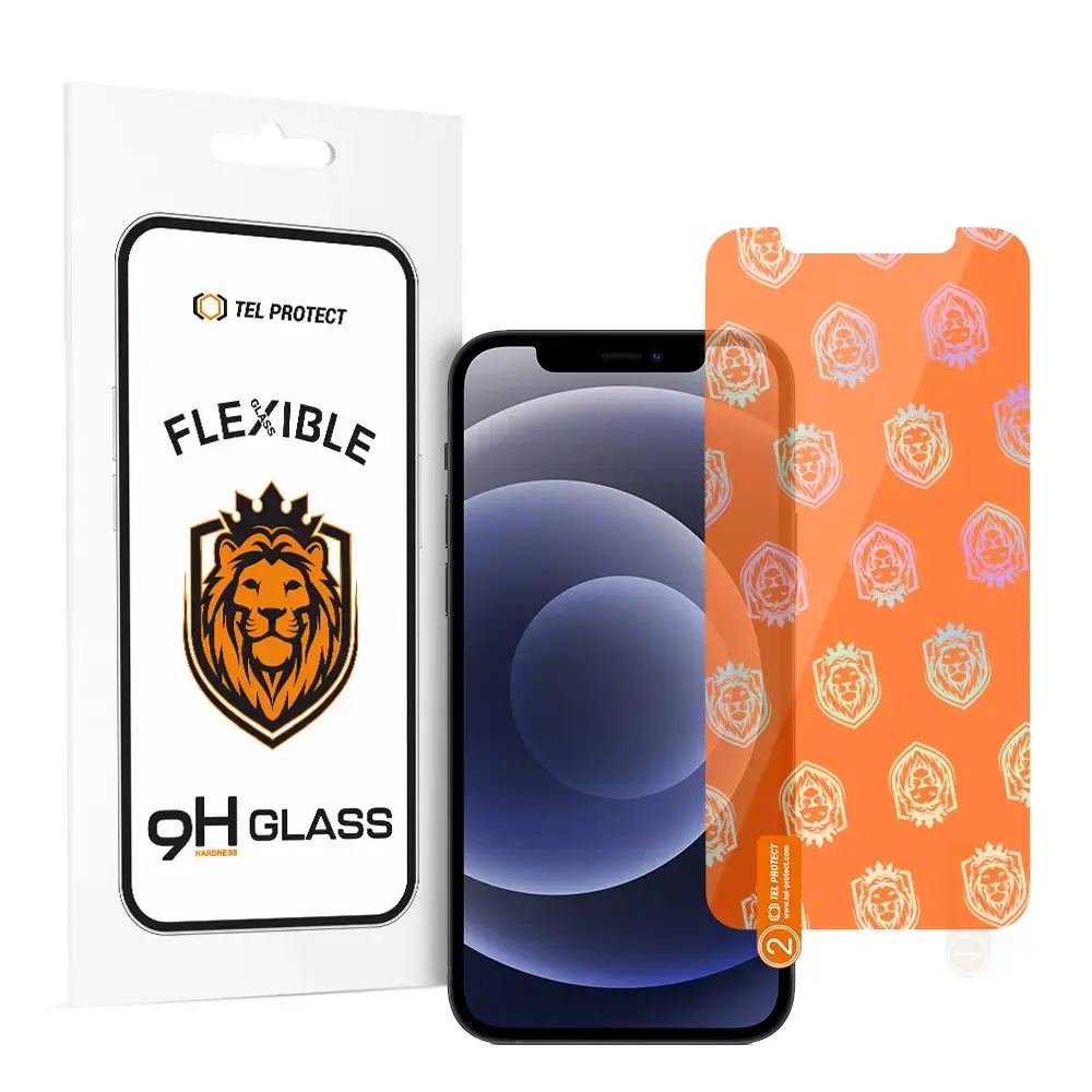 Tel Protect Best Flexible Hybrid Tempered Glass for IPHONE 11 PRO MAX