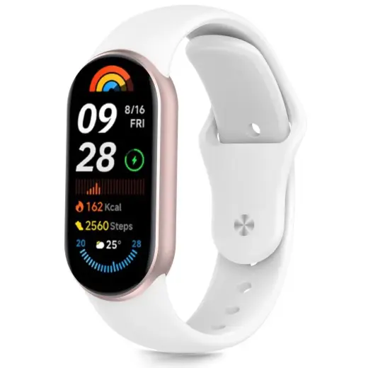 TECH-PROTECT ICONBAND PURE XIAOMI SMART BAND 8 | 9 | 10 | NFC WHITE
