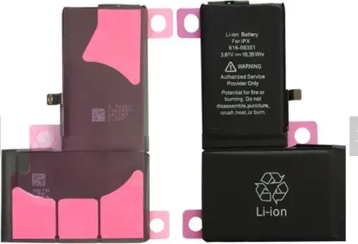 CoreParts Battery for iPhone X 10.32Wh Li-ion 3.8V 2716mAh 5706998506962 MICROSPAREPARTS MOBILE