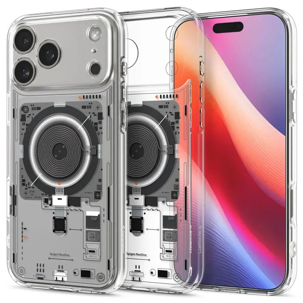 Spigen Ultra Hybrid maciņš ar MagSafe atbalstu telefonam iPhone 17 Pro Max caurspīdīgs