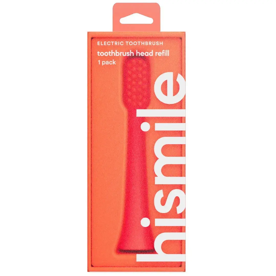Hismile , , Replacement Brush Head, Red