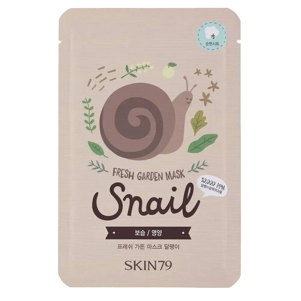 Skin79 Fresh Garden Revitalizing Tissue Mask with Snail Slime Extract 23 G