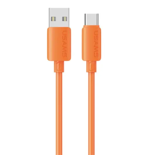 USAMS U98 провод для передачи данных и зарядки | USB-A на USB-C | 15W | оранжевый