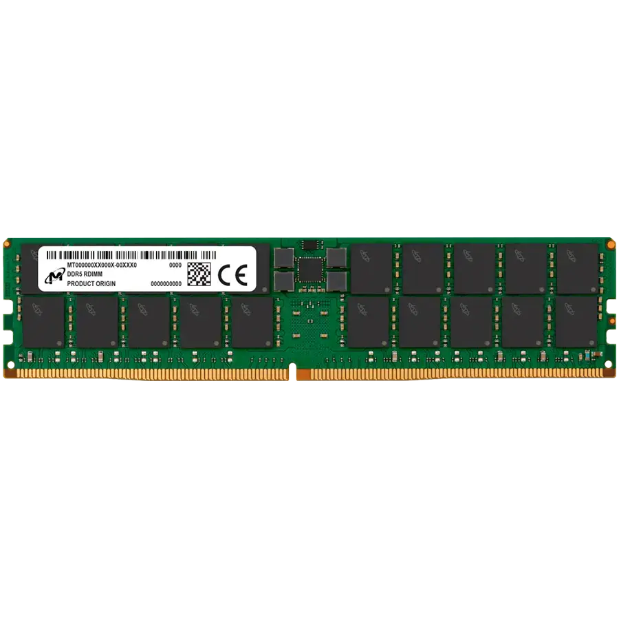 Micron 32GB DDR5 ECC UDIMM 2Rx8 5600 CL46 (16Gbit) (Single Pack)