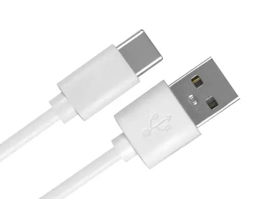 LTC PS datu pārraides un uzlādes vads | USB-A uz USB-C | 10W | 2m | balts