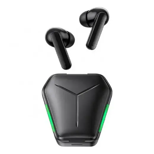 USAMS Słuchawki Bluetooth 5.0 TWS JY series Gaming earbuds bezprzewodowe czarny|black BHUJY01
