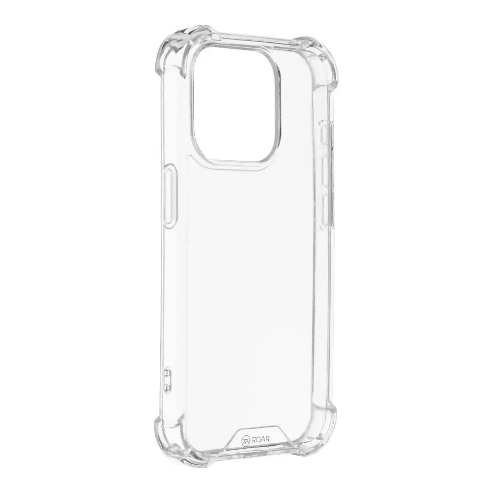 ROAR Armor maciņš telefonam iPhone 15 Pro caurspīdīgs