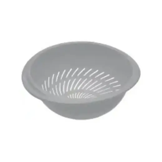 Caurduris Fabienne Ø26x11cm pelēks