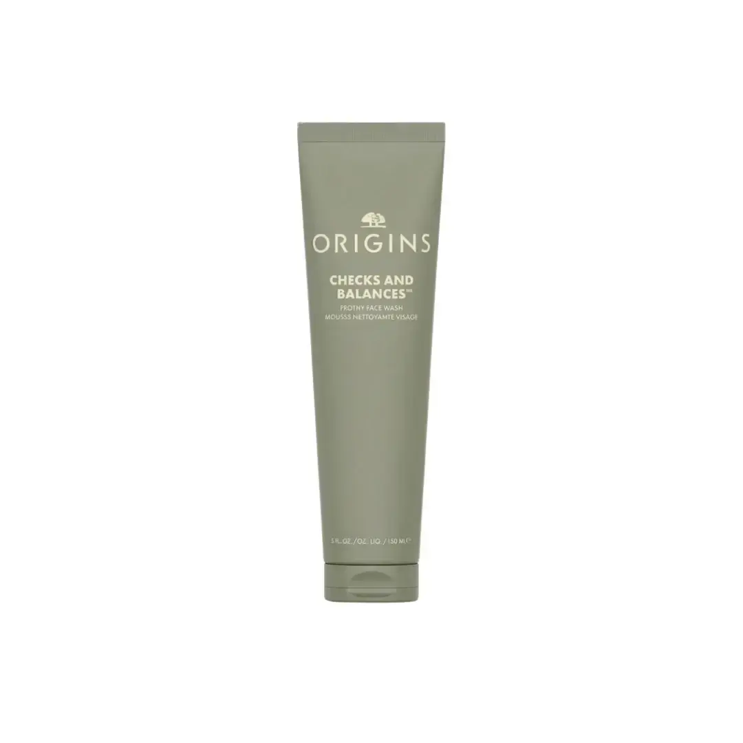 Origins Checks  AND  Balances Frothy Face
