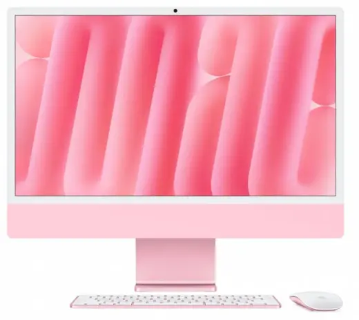 iMac 24 inch: M4 10|10, 24GB, 512GB SSD - Pink