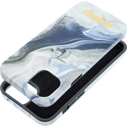 Forcell F-Protect Mirage telefono dėklas su MagSafe palaikymu iPhone 15 Plus smėlio spalvos
