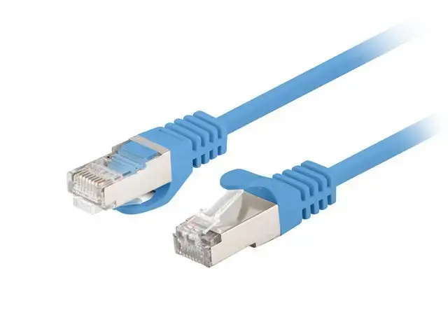 Patchcord cat.6 FTP 1.5M 10-pack fluke passed blue