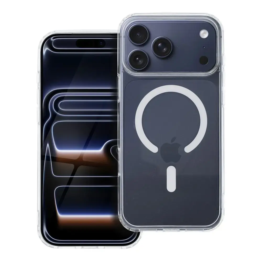 Drop Glue Colorful Ring maciņš ar statīvu un MagSafe atbalstu telefonam iPhone 17 Pro Max balts