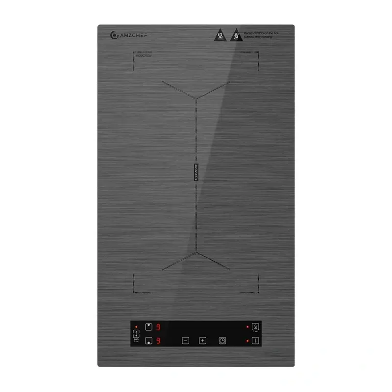 AMZCHEF Domino CE-FS-IRC119B33 Induction Cooktop