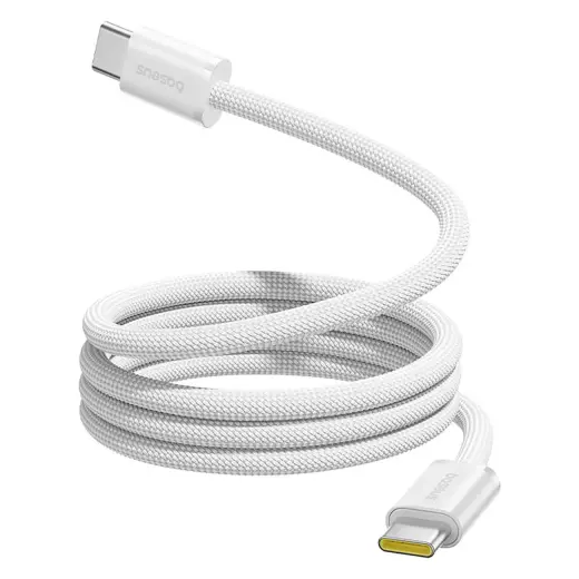 Baseus Dynamic 4 Pro data transfer and charging cable | USB-C to USB-C | 100W | 1m | white