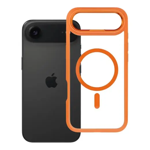 ROAR Mag Bumper telefono dėklas su MagSafe palaikymu iPhone 17 Air oranžinis