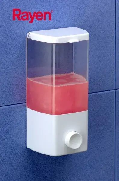 Šķidro ziepju trauks / balts / 400ml