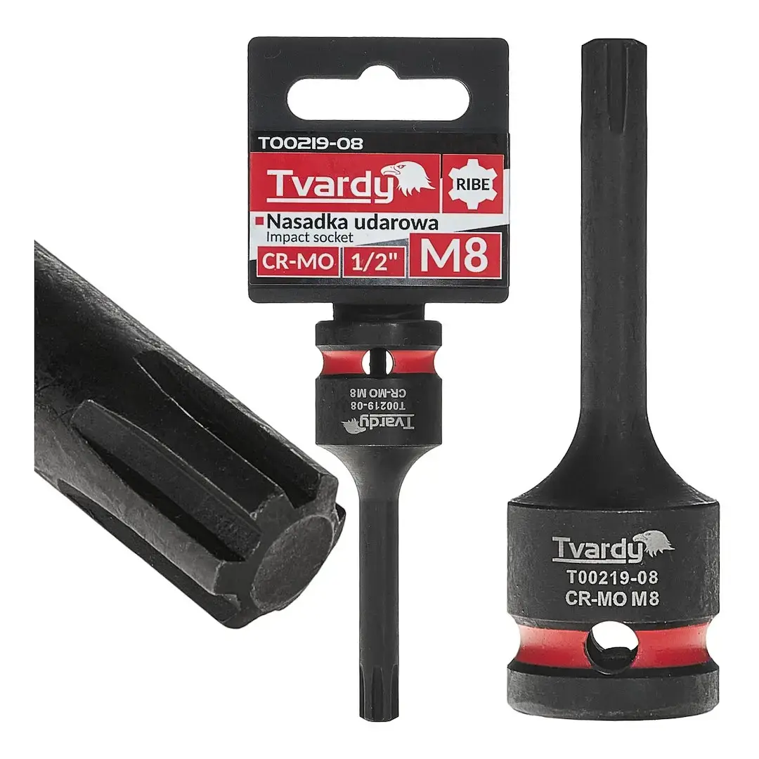RIBE löökpadrun 1/2" M8 CR-MO