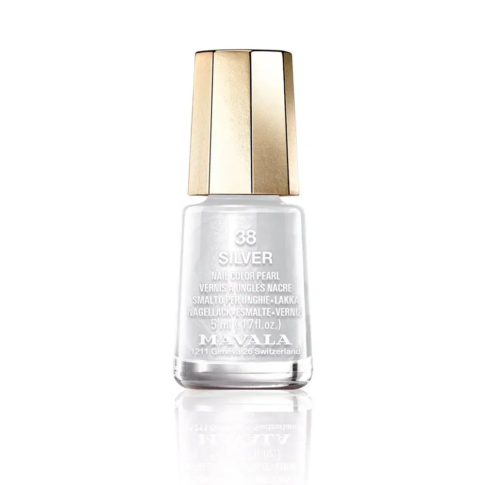 Mavala Nail Polish 38 Silver 5ml