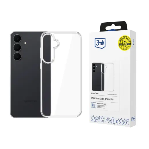 3mk Armor phone case for Samsung Galaxy S26 FE (S741) transparent