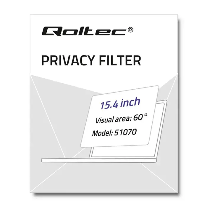 Qoltec Privacy filter for MacBook Pro Retina 15.4" (2012-2015) | Eye protection