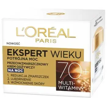 L´Oréal Age Specialist 70+ Nourishing Anti-Wrinke Night Cream - Noční krém proti vráskám 50ml