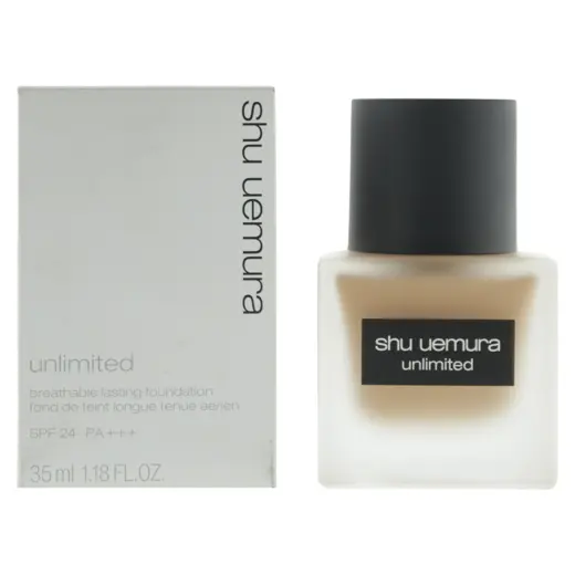Shu Uemura, Unlimited, Natural, Liquid Foundation, 734, 734 Rich Beige, SPF 24, 35 ml