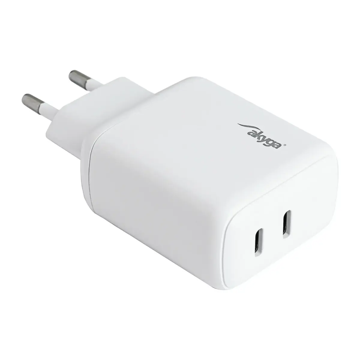 USB Зарядное устройство AK-CH-19 2x USB-C PD 5-12V | max. 3A 40W Quick Charge 3.0