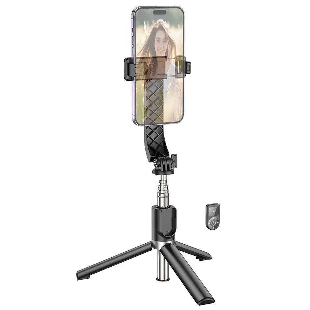 Selfie stick Hoco tripod with wireless remote control K20 black