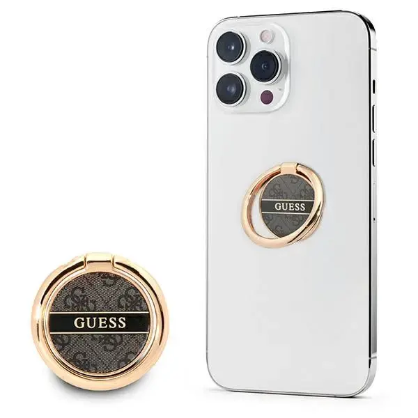 Guess Ring stand GURSHG4SK black 4G