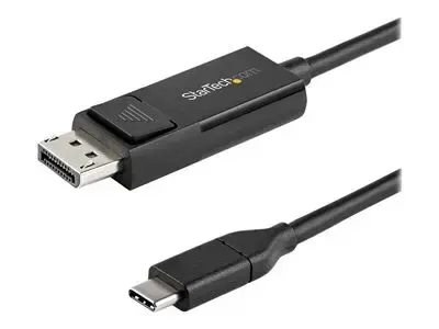 StarTech.com 6ft (2m) USB C to DisplayPort 1.2 Cable 4K 60Hz - Reversible DP to USB-C | USB-C to DP Video Adapter Monitor Cable HBR2|HDR - USB | DisplayPort cable - 2 m