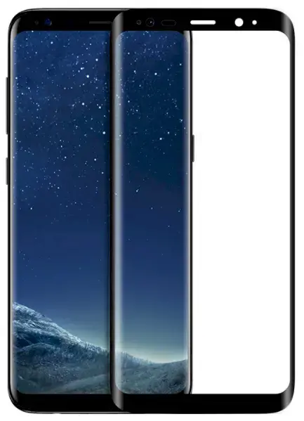 HOFI Fusion 5D aizsargstikls telefonam Samsung Galaxy S8+ Plus melns