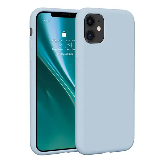 Etteri Silicone telefono dėklas iPhone 11 šviesiai mėlynas