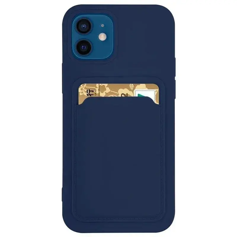 Card Case Silicone book type phone case for Samsung Galaxy S21 Ultra (G998) white