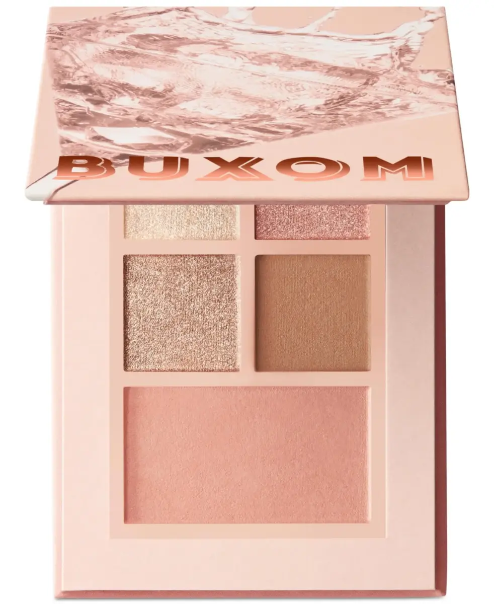 Buxom, Straight Up, Eyeshadow Palette, 5 Shades, 6.5 g
