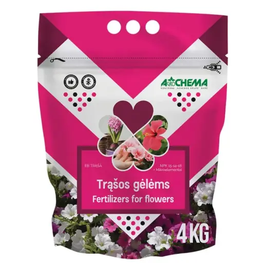 Mēslojums puķēm 4kg